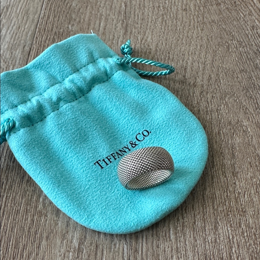 Tiffany & Co. Silver Mesh Band